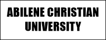 ABILENE CHRISTIAN UNIVERSITY